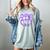 Recluse Pastel Goth Spider Shy Introvert Creepy Cute Kawaii Women's Comfort Colors T-Shirt Denim