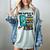 Respect Elders Cellphone Pushing Books In a Wheelchair Women's Comfort Colors T-Shirt Denim