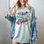 Retro 1980s 80's Baby 1990s 90's Made Me Vaporwave Nostalgia Women's Comfort Colors T-Shirt Denim