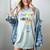 Retro Librarian Book Reader Library Book Reading Women's Comfort Colors T-Shirt Denim