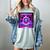 Retro Nostalgia Vaporwave- Error 404 Women's Comfort Colors T-Shirt Denim