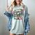 Retro Old Cassette Tape Cartoon With Walker Nostalgia Women's Comfort Colors T-Shirt Denim