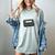 Retro Pager 90s Nostalgia Women's Comfort Colors T-Shirt Denim