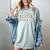 Retro Read Floral Reading Bookworm Librarian Book Lover Women's Comfort Colors T-Shirt Denim Retro Read Floral Reading Bookworm Librarian Book Lover Women's Comfort Colors T-Shirt Denim