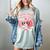 Retro Read Your Heart Out Valentine's Day Teacher Book Lover Women's Comfort Colors T-Shirt Denim