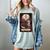 Romantasy Book Club Tarot Card Women's Comfort Colors T-Shirt Denim