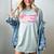 Rowdy 'Bout Books Cowboy Lovers Women's Comfort Colors T-Shirt Denim