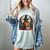 Salem Witch Book Club All Witches Welcome Halloween Reading Women's Comfort Colors T-Shirt Denim