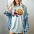 Santa Holding Cookie Xmas Baker Introvert Christmas Women's Comfort Colors T-Shirt Denim Santa Holding Cookie Xmas Baker Introvert Christmas Women's Comfort Colors T-Shirt Denim