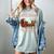 Santa Has The Right Idea Introvert Christmas Women's Comfort Colors T-Shirt Denim
