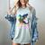Save A Dragon Ride A Wingleader Books Dragon Lover Cute Women's Comfort Colors T-Shirt Denim
