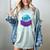 Save Earth It´s Only Planet With Books Reader Earth Day Women's Comfort Colors T-Shirt Denim