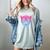 Secretly Bisexual Bi Introvert Bi Pride Antisocial LGBTQ Women's Comfort Colors T-Shirt Denim