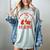 He Sees What You'Ve Been Reading Santa Book Women's Comfort Colors T-Shirt Denim He Sees What You'Ve Been Reading Santa Book Women's Comfort Colors T-Shirt Denim