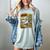Softball Slider Pop Comic Book Art Best Traits Fast Elite Women's Comfort Colors T-Shirt Denim