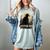Spaghetti Western Cowboy Culture Classic Western Nostalgia Women's Comfort Colors T-Shirt Denim