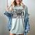 Straight Outta Chapter 39 Cute Book Lover Reader Women's Comfort Colors T-Shirt Denim