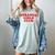 Strange Girls Club Weird Antisocial Introvert Humor Women's Comfort Colors T-Shirt Denim