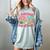 Survived 67 Days Of School Ice Cream Drip Apple Pencil Book Women's Comfort Colors T-Shirt Denim