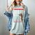 T-Shirt In Memory Of Soldiers Women's Comfort Colors T-Shirt Denim