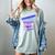 Temporal Trends Vaporwave Style Retro Nostalgia Look Women's Comfort Colors T-Shirt Denim Temporal Trends Vaporwave Style Retro Nostalgia Look Women's Comfort Colors T-Shirt Denim