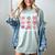 Things I Do On Valentines's Day Book Lover Candy Heart Women's Comfort Colors T-Shirt Denim