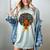 History Month Afro Women Book Lover Librarian Teacher Women's Comfort Colors T-Shirt Denim