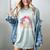 You Had Me At Trigger Warning Smut Books Dark Romance Skull Women's Comfort Colors T-Shirt Denim