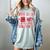 Valentine Day Book You Are Too Sweet Librarian Teacher Kids Women's Comfort Colors T-Shirt Denim