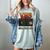 VHS Tape Nostalgia Old School Technology Humor Women's Comfort Colors T-Shirt Denim