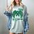 I Wear Green In Memory Of My Mom Liver Cancer Awareness Day Women's Comfort Colors T-Shirt Denim