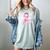 I Wear Pink In Memory Of My Daughter Breast Cancer Awareness Women's Comfort Colors T-Shirt Denim I Wear Pink In Memory Of My Daughter Breast Cancer Awareness Women's Comfort Colors T-Shirt Denim