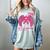I Wear Pink In Memory Of My Friend Breast Cancer Awareness D Women's Comfort Colors T-Shirt Denim I Wear Pink In Memory Of My Friend Breast Cancer Awareness D Women's Comfort Colors T-Shirt Denim