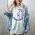 I Wear Purple In Memory Of My Father Alzheimers Awareness Women's Comfort Colors T-Shirt Denim I Wear Purple In Memory Of My Father Alzheimers Awareness Women's Comfort Colors T-Shirt Denim