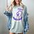 I Wear Purple In Memory Of Great Grandpa Epilepsy Awareness Women's Comfort Colors T-Shirt Denim