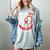 I Wear Red In Memory Of Aunt Heart Disease Awareness Items Women's Comfort Colors T-Shirt Denim