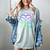 I Wear Teal & Purple Memory Of My Brother Suicide Prevention Women's Comfort Colors T-Shirt Denim I Wear Teal & Purple Memory Of My Brother Suicide Prevention Women's Comfort Colors T-Shirt Denim