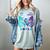 I Wear Teal And Purple In Memory Of My Uncle Women's Comfort Colors T-Shirt Denim I Wear Teal And Purple In Memory Of My Uncle Women's Comfort Colors T-Shirt Denim