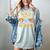 Wild About Reading Cute Animal Book Lover Kids Women's Comfort Colors T-Shirt Denim