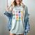 Women Cool Kids Read Books Teacher Back To School Librarian Women's Comfort Colors T-Shirt Denim