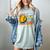 Women's Girls Softball Play Like A Girl Comic Book Pop Art Women's Comfort Colors T-Shirt Denim
