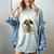 In a World Full Of Bookworms Be a Book Dragon Books Reading Women's Comfort Colors T-Shirt Denim