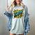 ZAP Comic Book Retro Artwork – Cartoon Collector Women's Comfort Colors T-Shirt Denim