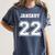 122 January 22 Birthday Wedding Graduation Event Date Women's Comfort Colors T-Shirt Denim