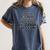 1st First Grade Graduation Tshirt Moving On To 2nd Grade Women's Comfort Colors T-Shirt Denim