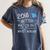 2018 Occupational Therapy Graduation Shirt For OT Women's Comfort Colors T-Shirt Denim
