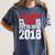 2018 Senior Graduation My Happy Class Shirt Women's Comfort Colors T-Shirt Denim
