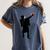 2019 Football Graduation Dab Shirt- Dabbing Graduate Women's Comfort Colors T-Shirt Denim