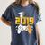 2019 High School Graduation Shirt Gamer Graduate Women's Comfort Colors T-Shirt Denim