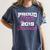 2019 Mom Graduation Women's Comfort Colors T-Shirt Denim